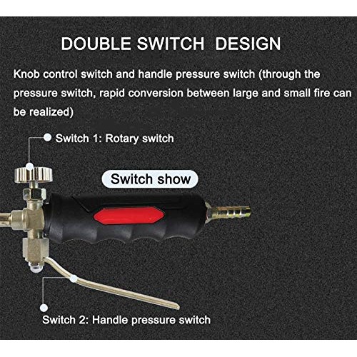 Weed Burner Torch Self Igniting for Propane Tank, Propane Torch wi...