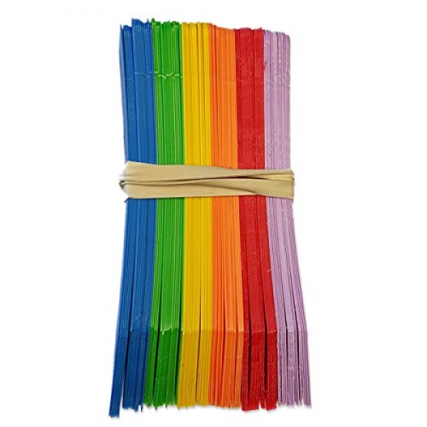 Color Plant Labels - Pack of 90 Multi-Colored Plant Markers, Plant...