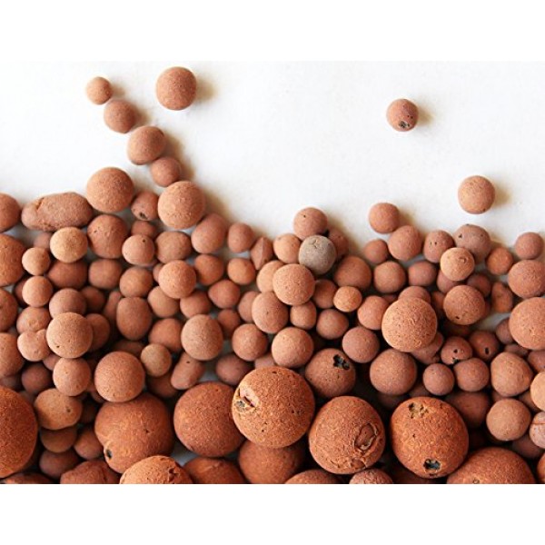 Hydro Clay Pebbles Leca Orchid/Hydroponic Grow Media - 10 lbs. ...