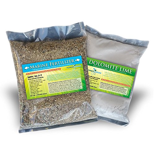 Replanting Kit for EarthBox & Container Gardens - Dolomite Lime + ...