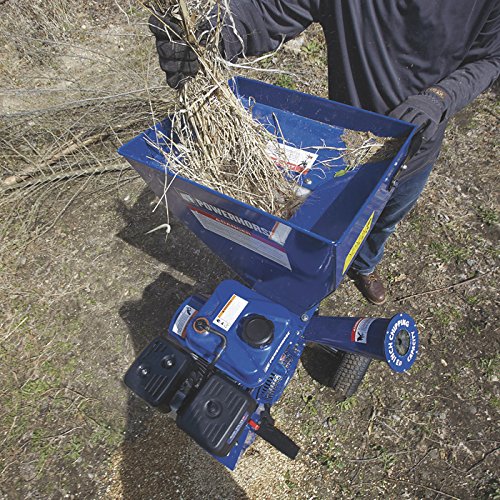 Powerhorse Chipper/Shredder - 212cc OHV Engine, 3in. Chipping Capa...