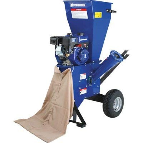 Powerhorse Chipper/Shredder - 212cc OHV Engine, 3in. Chipping Capa...