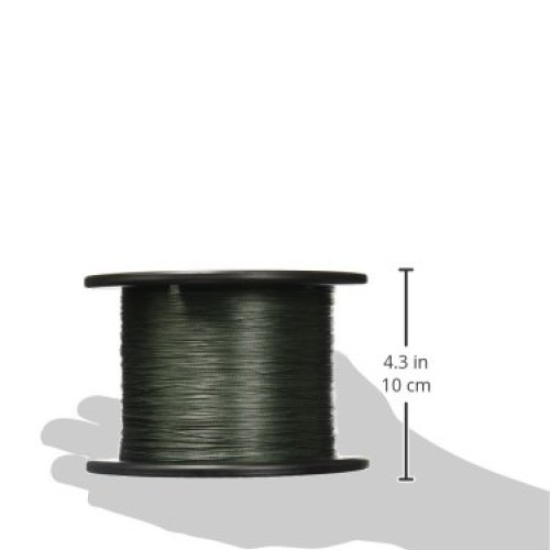 POWER PRO Spectra Fiber Braided Fishing Line, Moss Green, 300YD/30LB