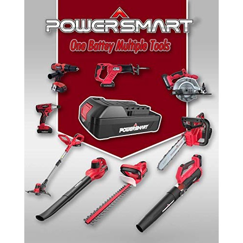 PowerSmart Leaf Blower, 20V MAX Lithium 350CFM Cordless Leaf Blowe...