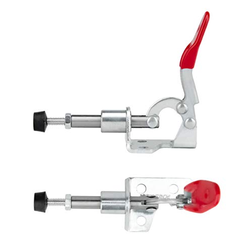 POWERTEC 20323 Push/Pull Quick-Release Toggle Clamp, 100 lbs Capac...