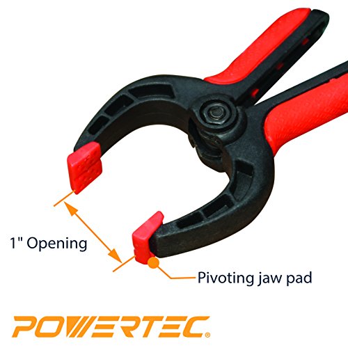 POWERTEC 71018 Mini Spring Clamps Set- 10 Piece