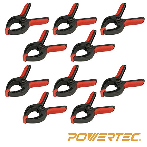 POWERTEC 71018 Mini Spring Clamps Set- 10 Piece