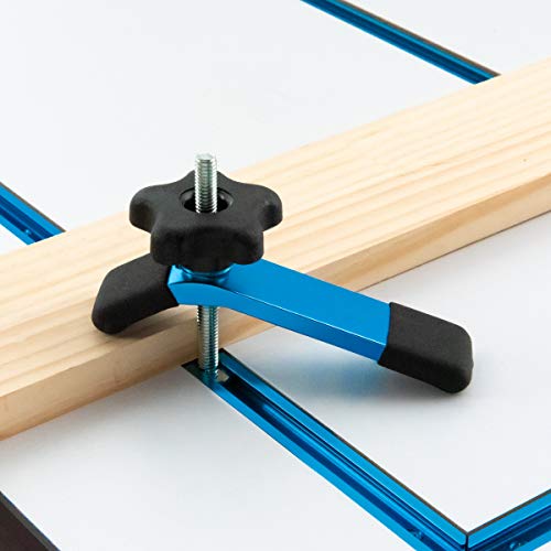 POWERTEC 71168 T-Track Hold Down Clamps, 5-1/2” L x 1-1/8” Width –...