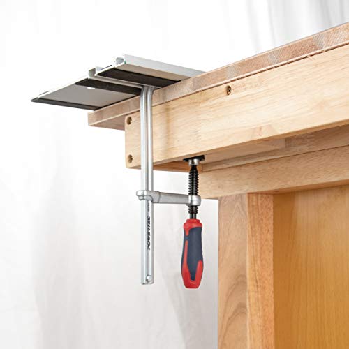 POWERTEC 71409 Quick Screw Guide Rail Clamp for MFT and Guide Rail...
