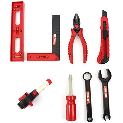 PowerTRC Kids DIY Workshop Kit with Faux Wood & Tools