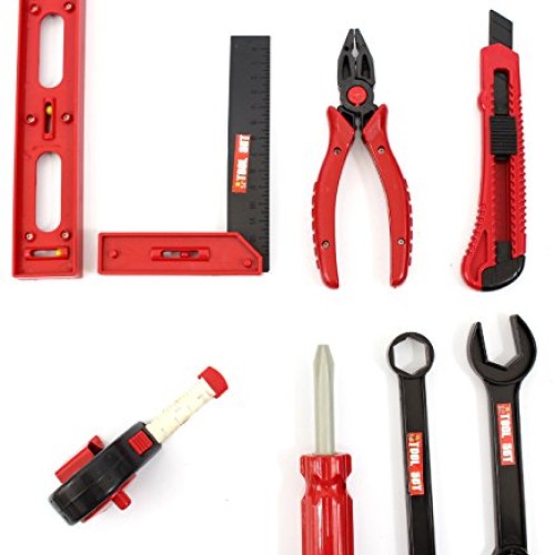PowerTRC Kids DIY Workshop Kit with Faux Wood & Tools