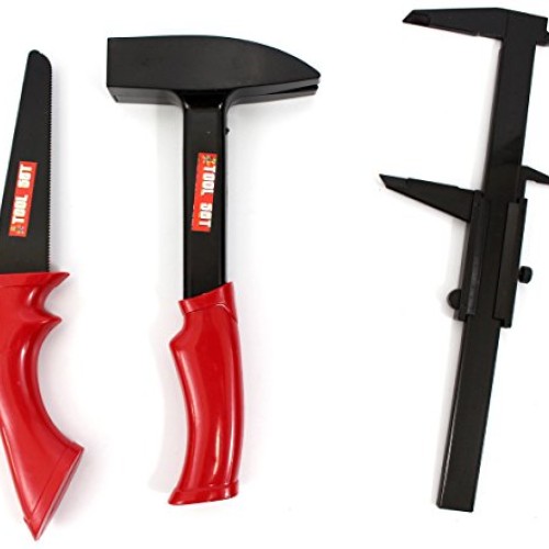 PowerTRC Kids DIY Workshop Kit with Faux Wood & Tools