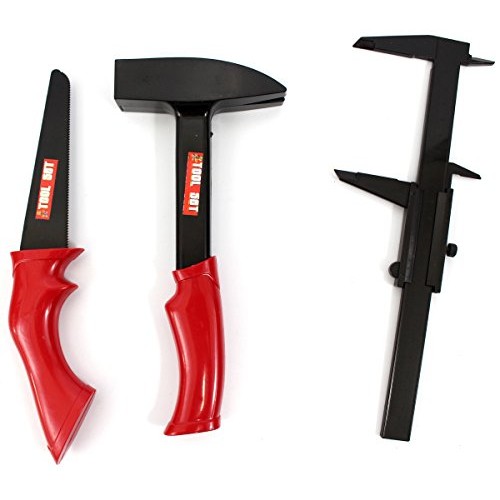 PowerTRC Kids DIY Workshop Kit with Faux Wood & Tools