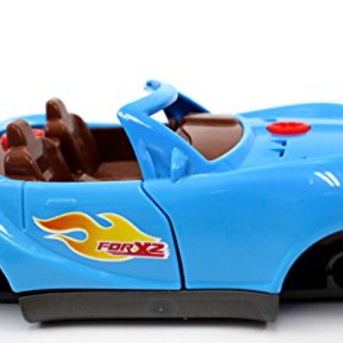 PowerTRC World Racing Car Take-A-Part Toy for Kids with 30 Take Ap...