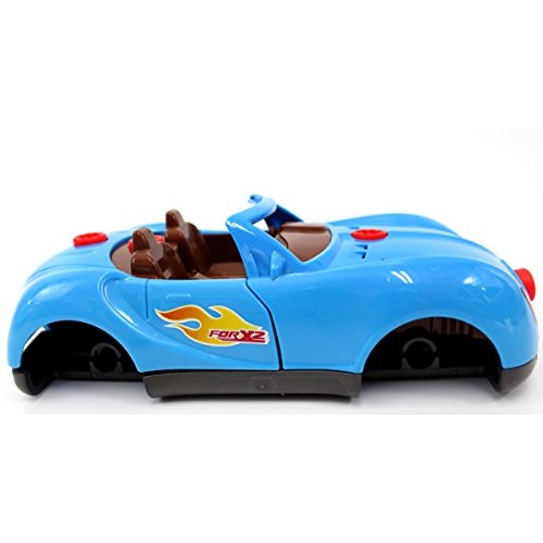PowerTRC World Racing Car Take-A-Part Toy for Kids with 30 Take Ap...