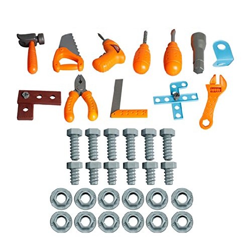 PowerTRC Kids Toy Workshop Tool Bench Play Set