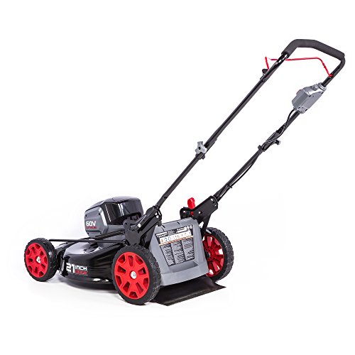 POWERWORKS 60V 21-inch Brushless HP Mower, 5Ah Battery and Charger...