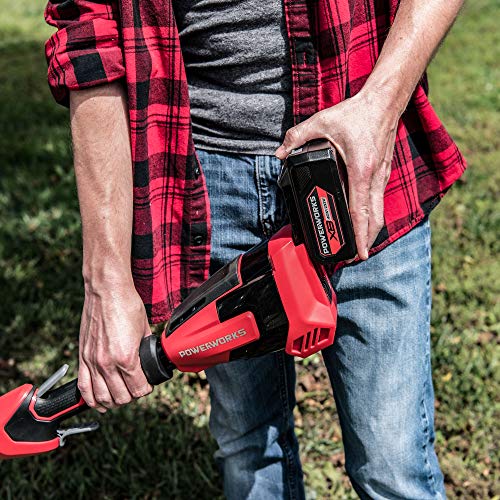 Powerworks STP302 XB 40V 15-Inch Gear Reduced Cordless String Tr...