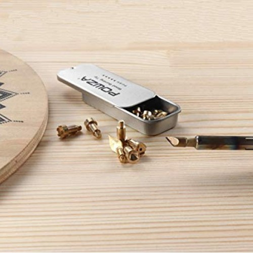 72Pcs Wood Burning Kit for Beginners, Adjustable Professional Wood...