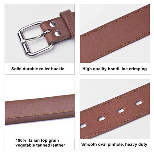 POYOLEE Concealed Carry CCW Leather Belt | Top Grain Leather B...