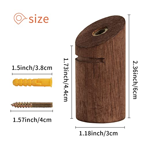 8 Pack Wall Hooks for Hanging Coats - POZEAN Hat Hooks for Wall, C...