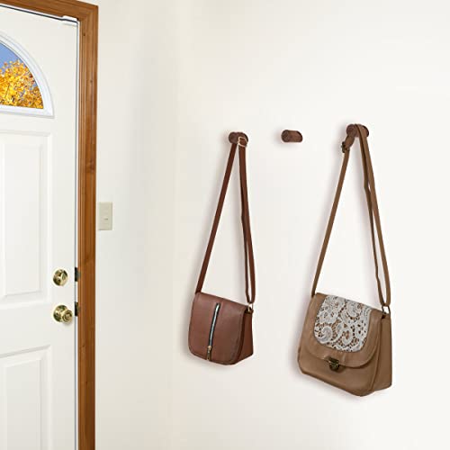 8 Pack Wall Hooks for Hanging Coats - POZEAN Hat Hooks for Wall, C...