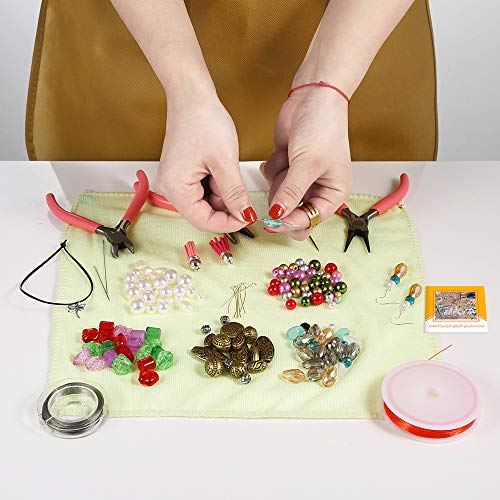 PP OPOUNT 1960 Pieces Jewelry Making Kit with Instructions, Beads,...