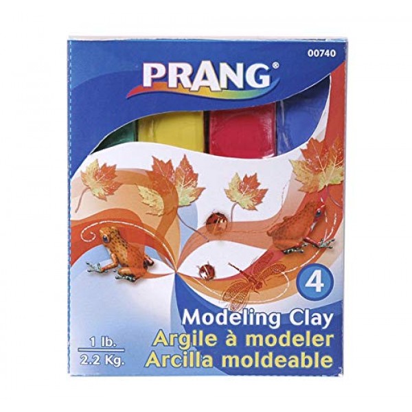 Prang Non-Toxic Clay Stick, 1 lb, Assorted Color - 221532