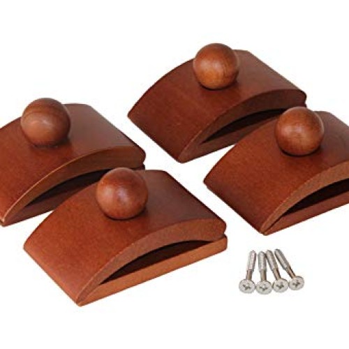 Classy Clamps Wooden Quilt Hangers – 4 Large Clips Dark and Scre...