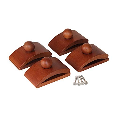 Classy Clamps Wooden Quilt Hangers – 4 Large Clips Dark and Scre...