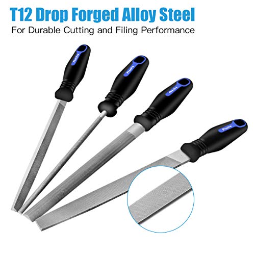 Preciva 16PCS File Set, High Carbon Steel Multipurpose File Set in...