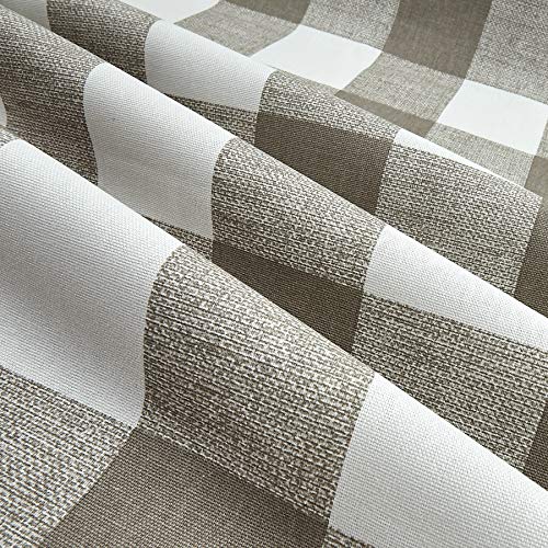 Premier Prints Ecru Anderson Check, Yard
