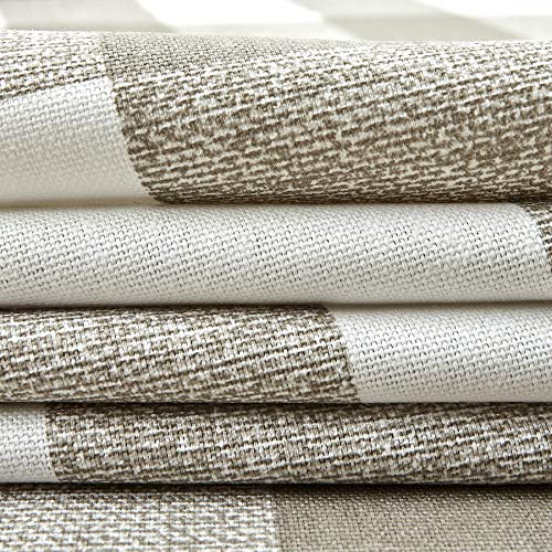 Premier Prints Ecru Anderson Check, Yard