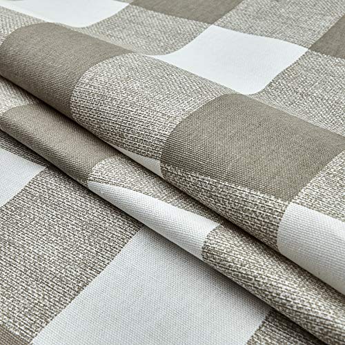 Premier Prints Ecru Anderson Check, Yard