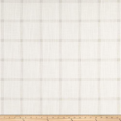 Premier Prints Modern Farmhouse Aaron Windowpane Slub Canvas Frenc...