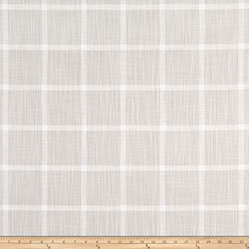 Premier Prints Modern Farmhouse Abbot Windowpane Slub Canvas Frenc...