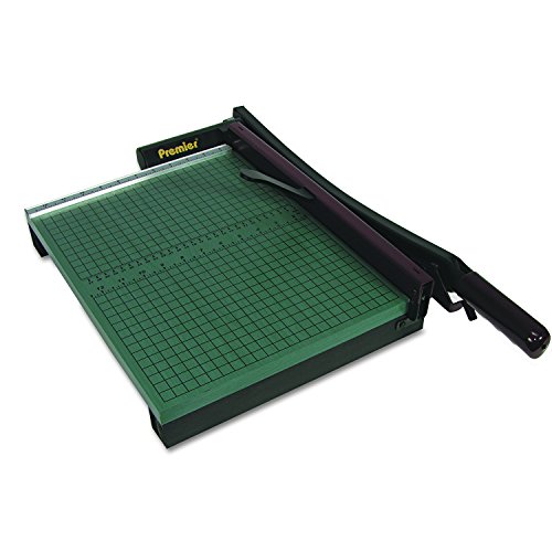 Premier 715 StackCut Heavy-Duty Trimmer, Green, Table Size 12-1/2...