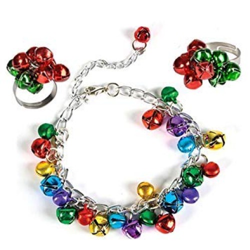 6 mm Bright Jewel Aluminum Jingle Bells, Pack 144