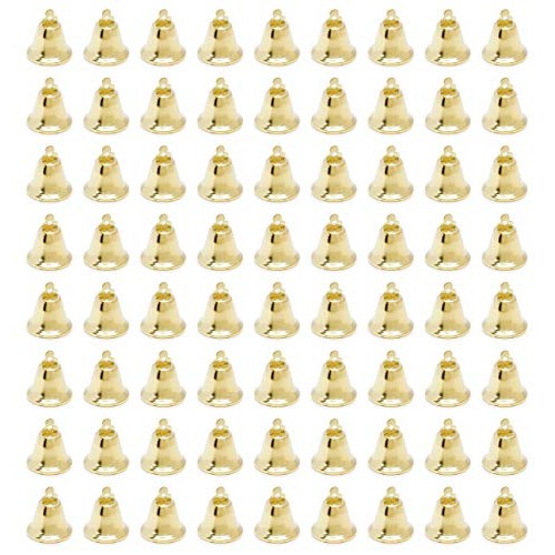 Present Avenue Gold Liberty Bells, Jingle Bells for Craft and Favo...