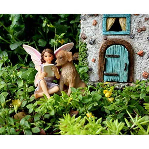PRETMANNS Fairy Garden House Kit - Fairy House with Fairy Garden F...