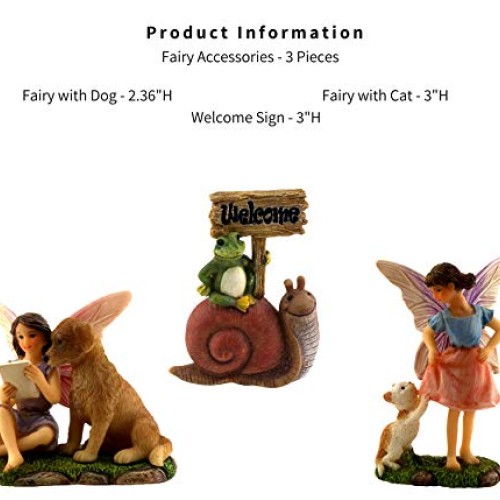 PRETMANNS Fairy Garden House Kit - Fairy House with Fairy Garden F...