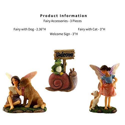 PRETMANNS Fairy Garden House Kit - Fairy House with Fairy Garden F...