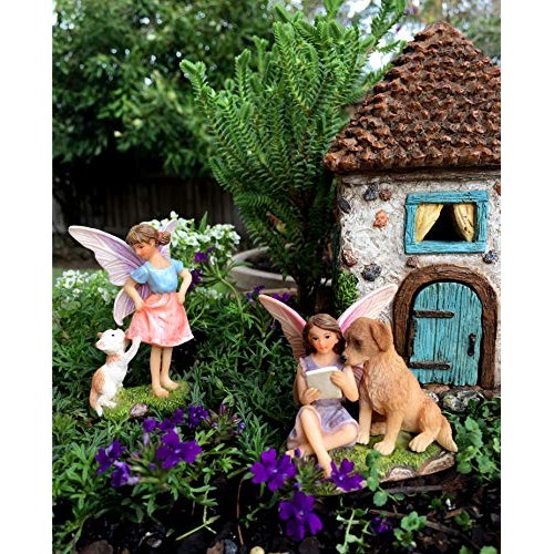 PRETMANNS Fairy Garden House Kit - Fairy House with Fairy Garden F...