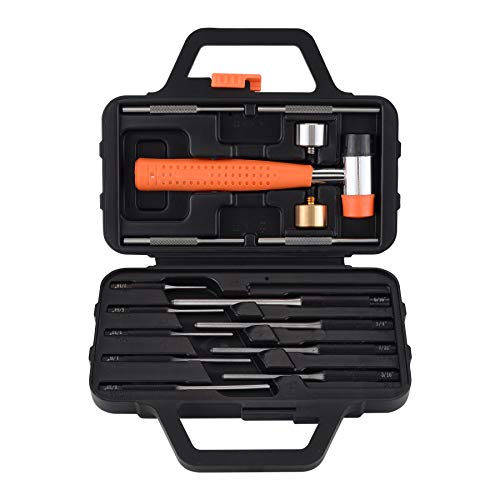 Pridefend Punch Set,Roll Pin Punch Set,Roll Pin Starter Punch, BC ...