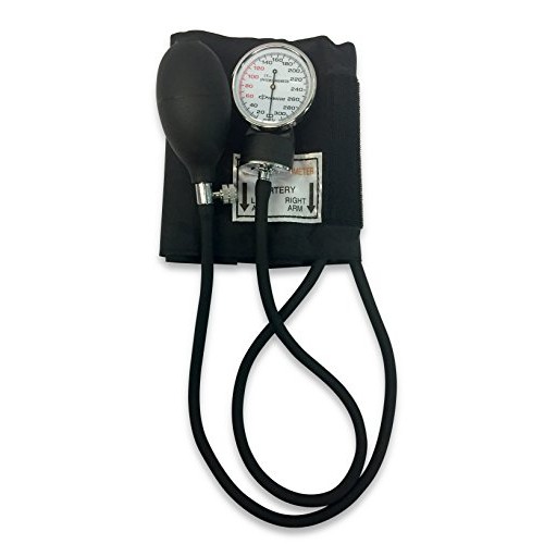 Primacare DS-9197-BK Classic Series Adult Blood Pressure Kit, Blac...