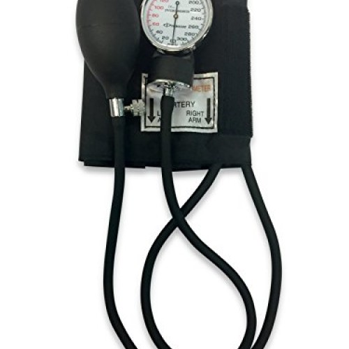 Primacare DS-9197-BK Classic Series Adult Blood Pressure Kit, Blac...
