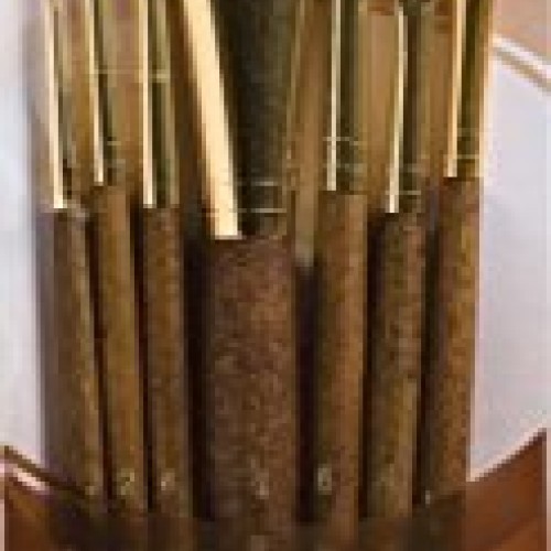 Princeton Art & Brush P9143 Real Value Brush Set, Synthetic Gold T...