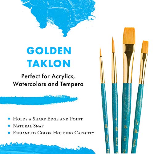 Princeton Real Value, Series 9100, Paint Brush Sets for Acrylic, O...
