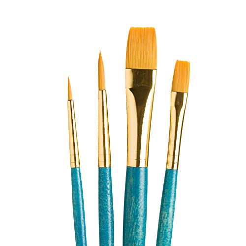 Princeton Real Value, Series 9100, Paint Brush Sets for Acrylic, O...
