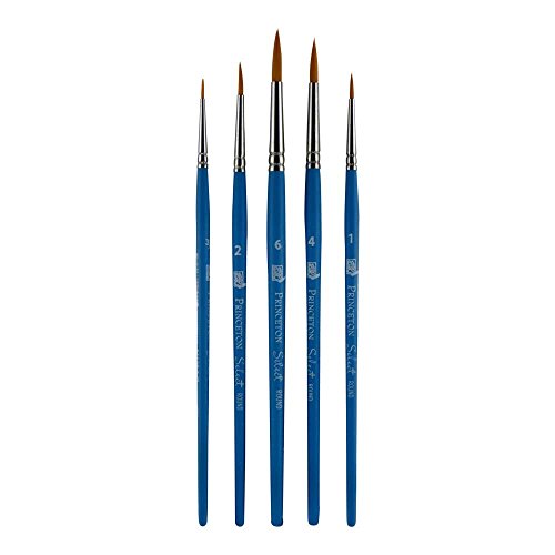 Princeton Select Artiste, Mixed-Media Brushes for Acrylic, Oil, Wa...